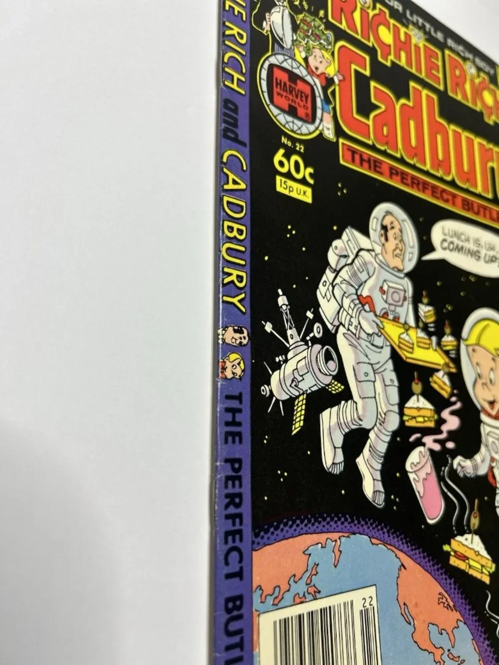 Richie Rich and Cadbury #22 Harvey World Comics 1982 Comic Book